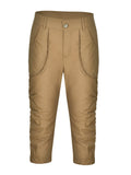 Rigidemand Women Zipper Bottoms Boho Solid Color Trousers Beach Pants Harem Loungewear